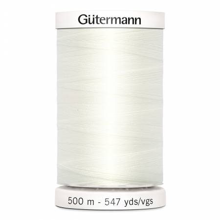 Gutermann - Polyester All Purpose Thread - 500 m/547 yds - #21 - Oyster
