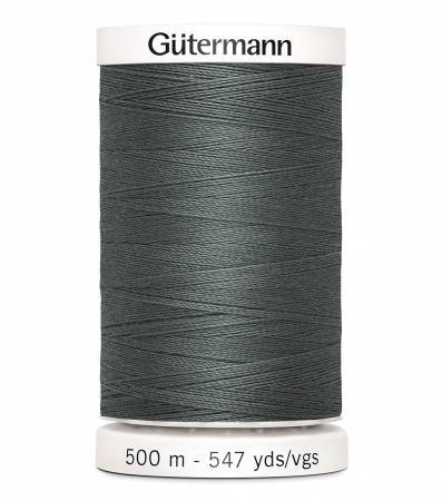 Gutermann - Polyester All Purpose Thread - 500 m/547 yds - #115 - Rail Grey