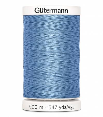 Gutermann - Polyester All Purpose Thread - 500 m/547 yds - #227 - Copenhagen Blue