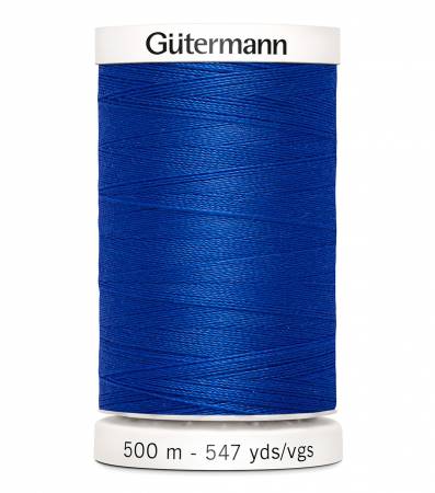 Gutermann - Polyester All Purpose Thread - 500 m/547 yds - #251 - Cobalt Blue