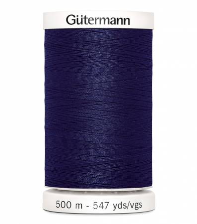 Gutermann - Polyester All Purpose Thread - 500 m/547 yds - #272 - Navy