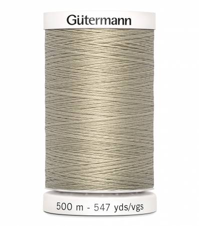 Gutermann - Polyester All Purpose Thread - 500 m/547 yds - #506 - Sand