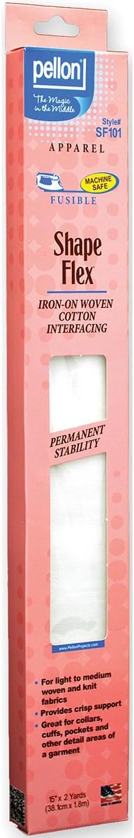 Pellon Shape Flex Woven Cotton Pellon 20in x 1yds # SF101-1YD