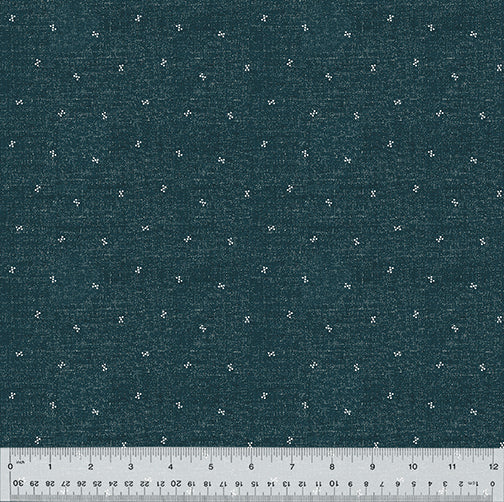 Fairfield Day Dress Indigo Fabric