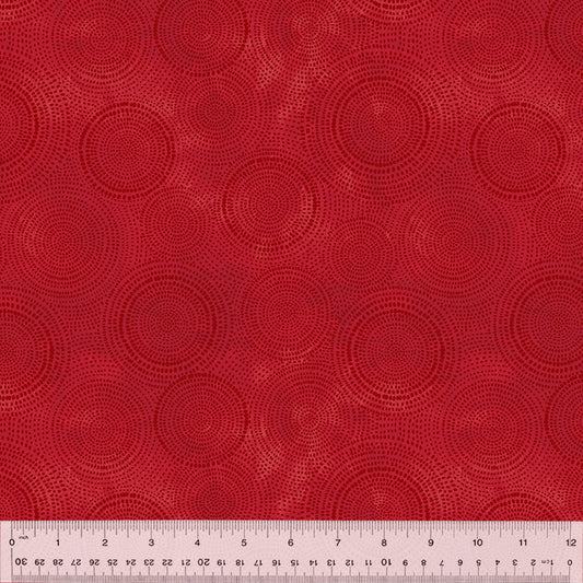 Sunshine Daydream Radiance Red Fabric