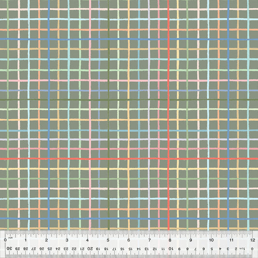 Robin Picnic Blanket Dark Sage Fabric