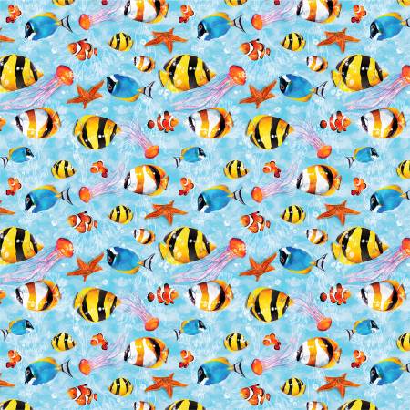 Deep Sea Aquatic Beauties Cool Breeze