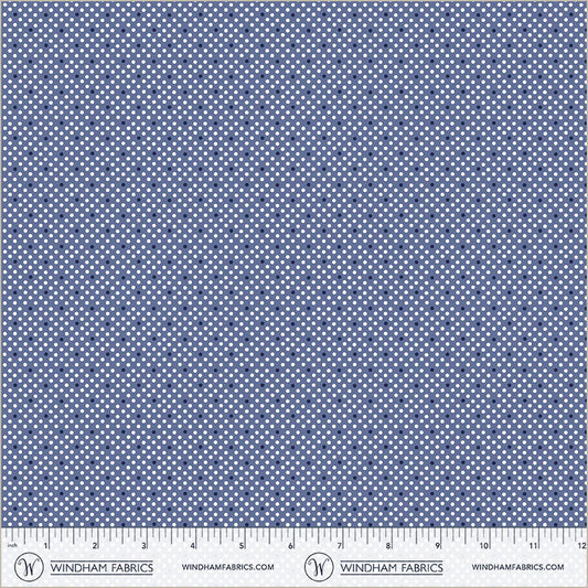 Front Porch - Dotty - Denim - Yardage