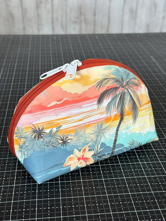 Taco Pouch Bag #61 - Tropical Sunrise Beach