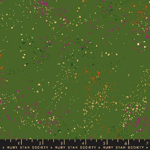 Speckled Metallic Sarah Green Yardage