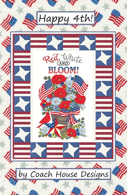 Red White And Bloom Quilt Kit