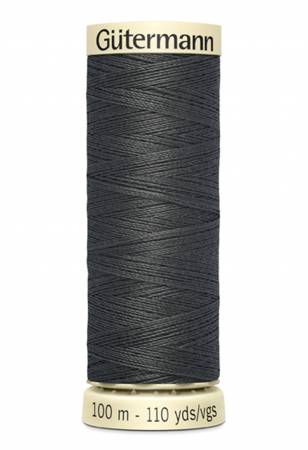 Gutermann - Polyester All Purpose Thread - 100m/110yds - #125 - Charcoal