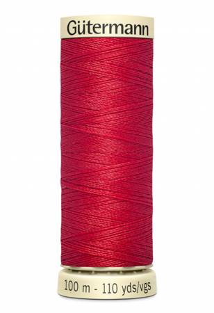 Gutermann - Polyester All Purpose Thread - 100m/110yds - #408 - True Red