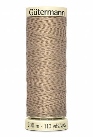 Gutermann - Polyester All Purpose Thread - 100m/110yds - #512 - Putty
