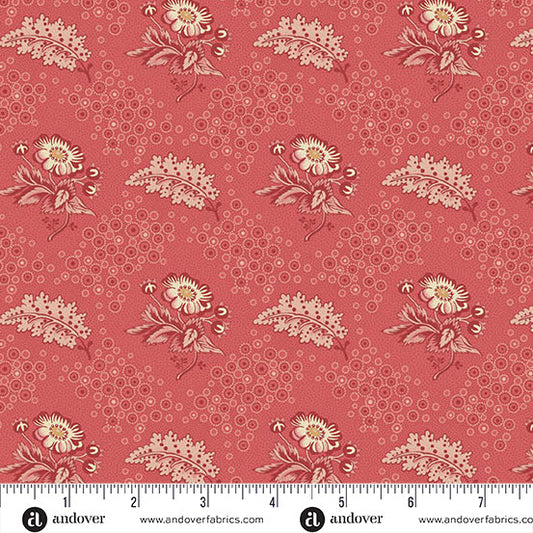 Forest Glen - Camellia Raspberry - Yardage