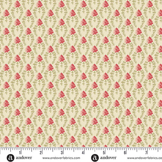 Forest Glen - Clover Chain Fog Mist - Yardage