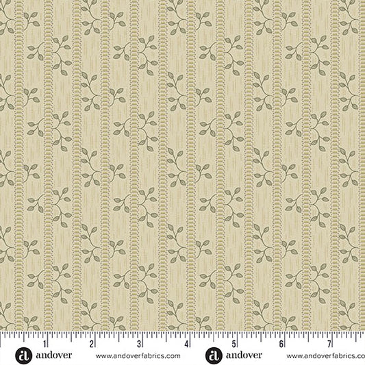 Forest Glen - Vines Lichen - Green - Yardage