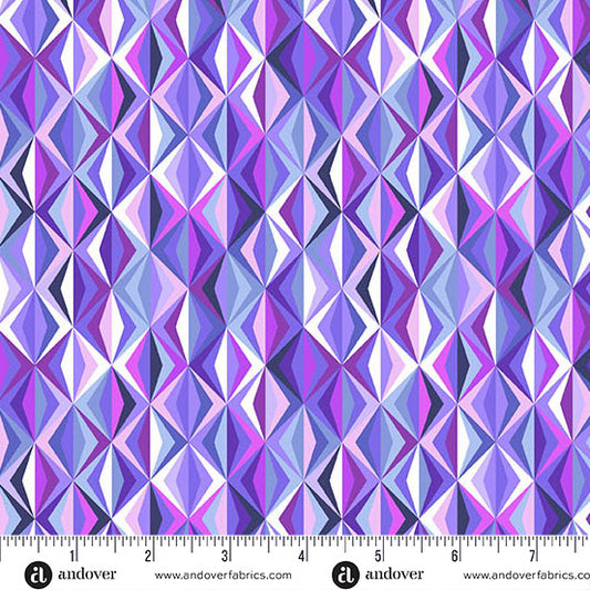 Perfect Day - Prism - Blue - Yardage