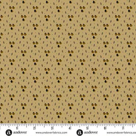 Toasted Trifecta A-5870-N Egg Shell Fabric