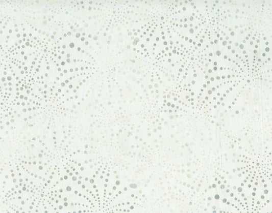 4th and Main Favorites Batik - Starbust - Vanilla - Yardage