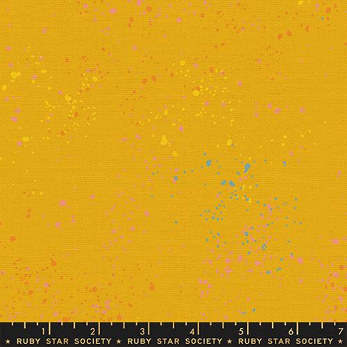 Speckled Canvas - RS1117 112L - Goldenrod - Yardage