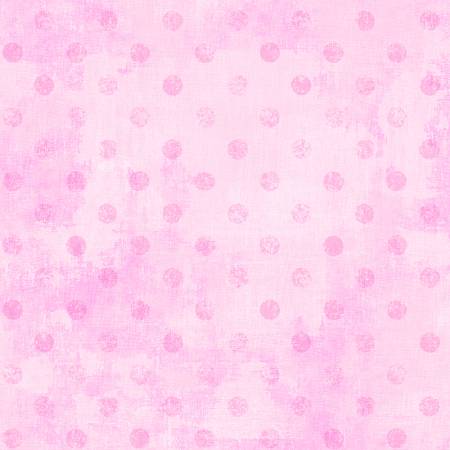 Dry Brush-Pale Pink Dots - Yardage