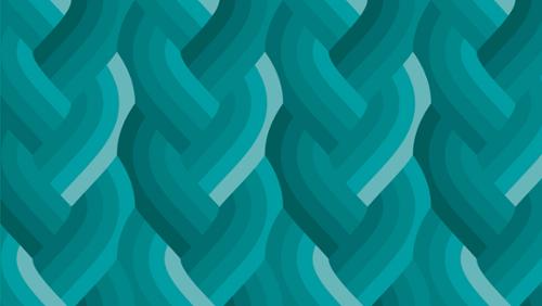 Echo Braid 42380 20 Teal Fabric