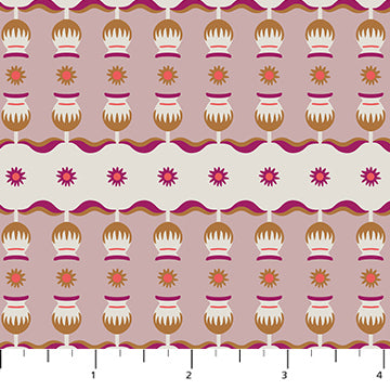 Wandering Eye 91072-28 Pink Fabric