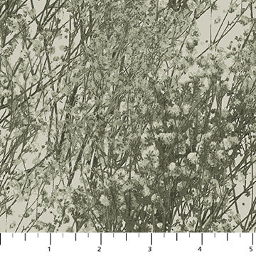 Tranquility Baby Breath Green Fabric