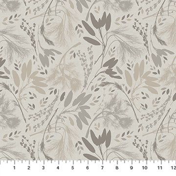 Tranquility Silhouttes Sand Fabric