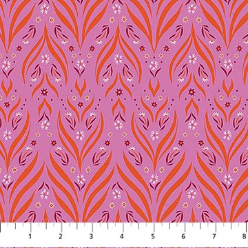 Camouflage - Tiger Fern - Lilac - Yardage