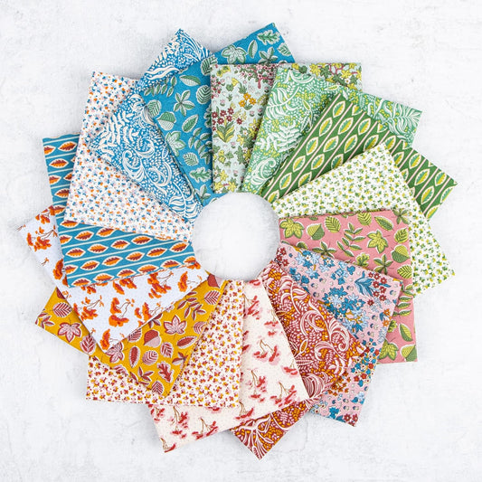 Autumn Woodland - 2.5" Strips, 40 pcs - Jelly Roll