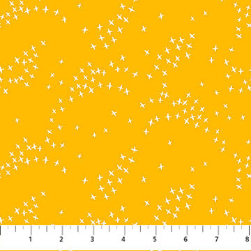 Seasons Basics - Birds - Yellow - Yardage