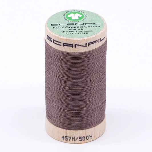 Scanfil Organic Cotton Thread 50/2 wt 500 yards Antier 4862