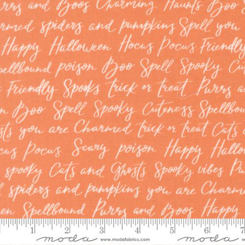 Purrs and Boos 39062 14 Pumpkin Fabric