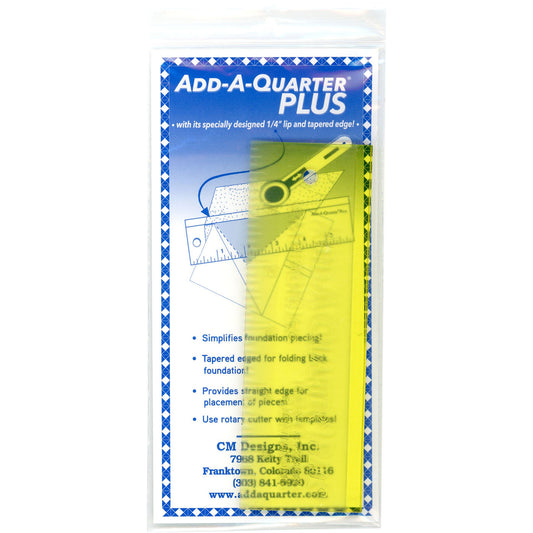 Add-A-Quarter Plus 6" Yellow