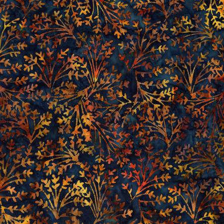 Wildflowers Expressions Batiks - Branches - Autumn Leaves - Yardage
