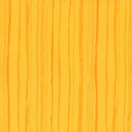 Wildflowers Expressions Batiks - Stripes - Canary - Yardage