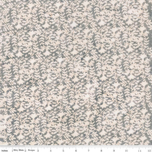 Stars and Stitches Sew Soft Rayon Batiks - Dove - Yardage