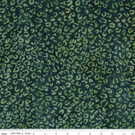 Expressions Batiks Elementals Sea Green Yardage