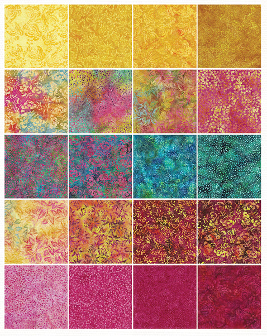 Blushing Garden 2.5" Strips (40 pcs)