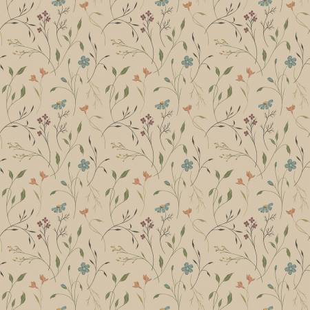 Threads of Grace - Main - Taupe - Yardage