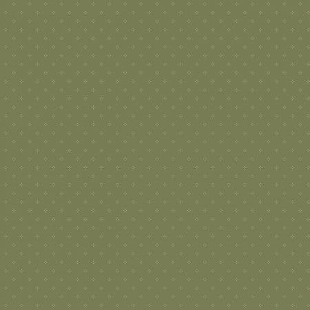 Threads of Grace - Dots - Green - Yardage