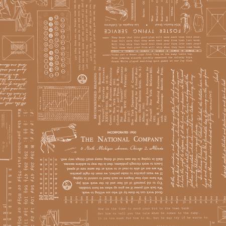 TYPE/Ography Cinnamon C16850-Cinnamon Yardage