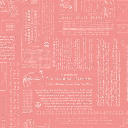 TYPE/Ography Coral C16850-Coral Yardage
