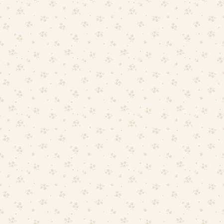 Love You Always Ditsy Cream Yardage