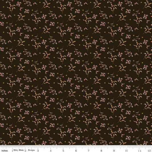 Morning Latte - Berries - Espresso - Yardage