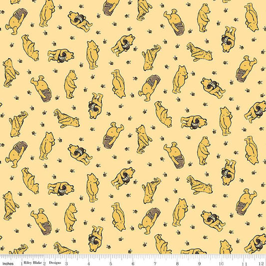 Winnie The Pooh - Toss - Sunshine - Yardage