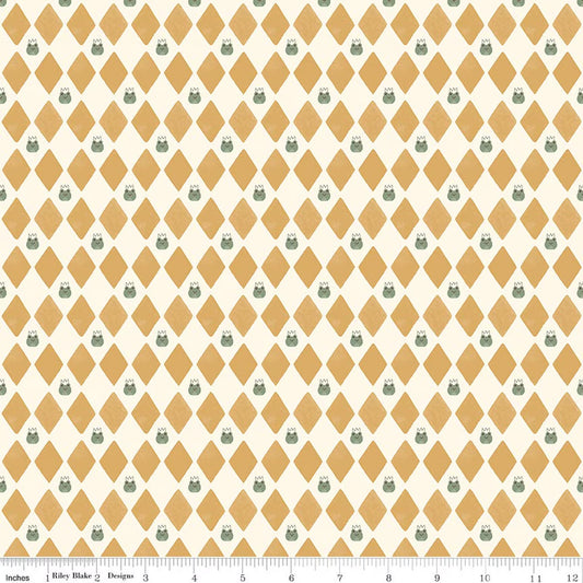 Faraway Kingdom - Harlequin Prince - Sand - Yardage