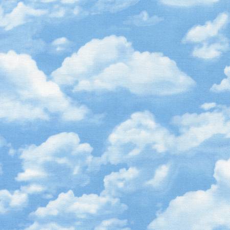 Animals - Timeless Treasures - Sky - Yardage